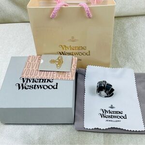 Brand-new Vivienne Westwood Black Ring